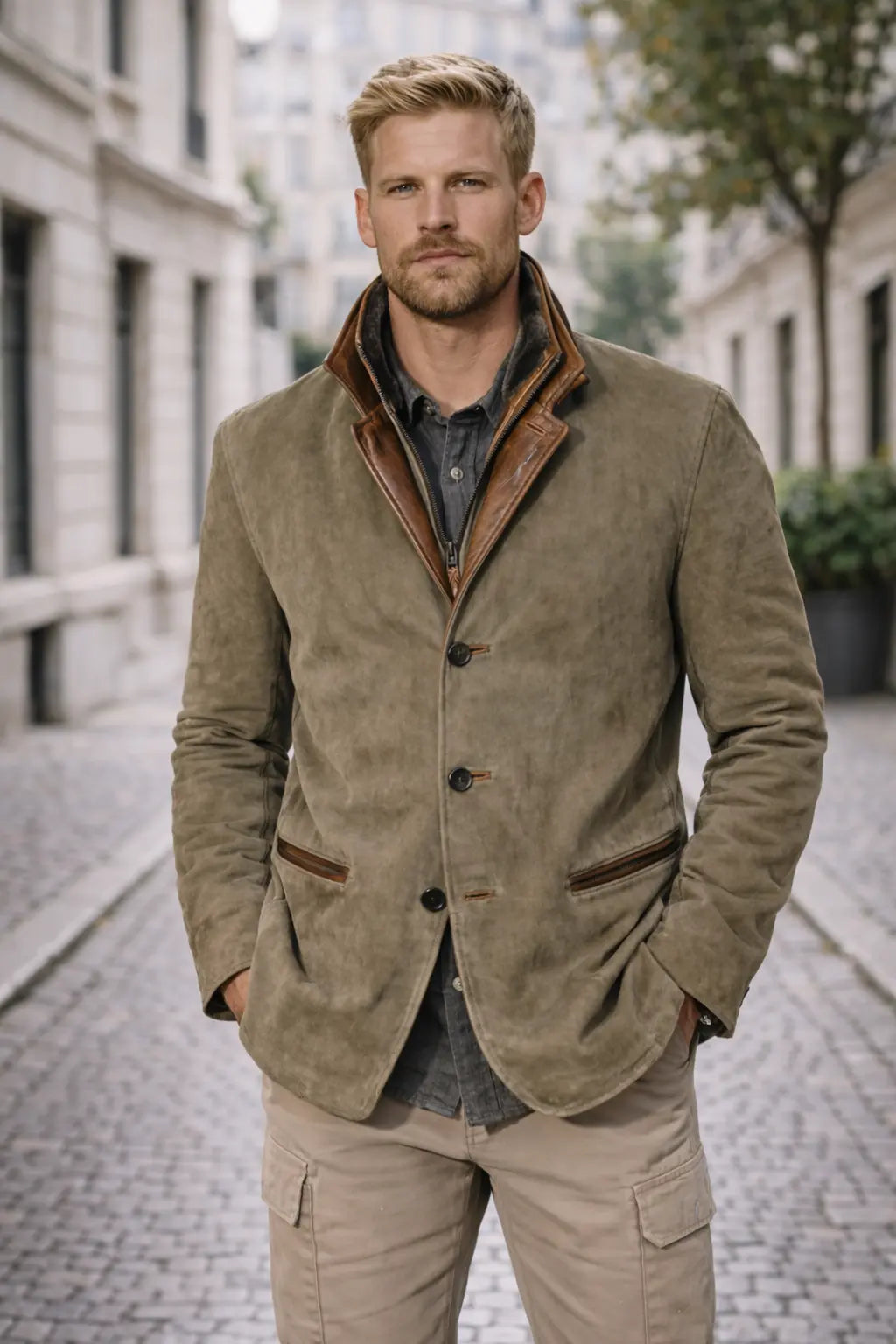 Emiliano | Chaqueta de Piel Vintage