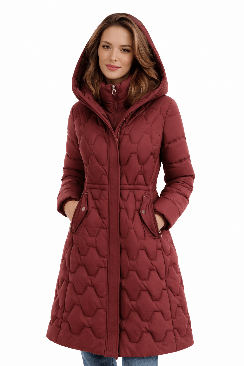 Estela | Abrigo largo con capucha elegante - Street Atelier