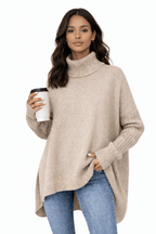 Fátima | Jersey de cuello alto largo - Street Atelier