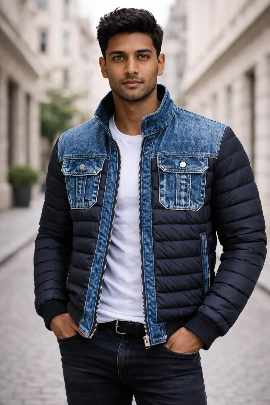Gaspard | Chaqueta vaqueta alcolchada