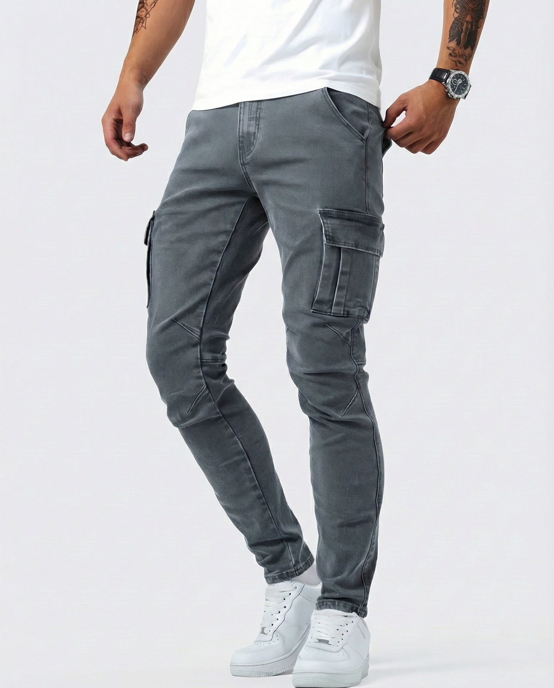 Oriel | Pantalón Cargo Elástico
