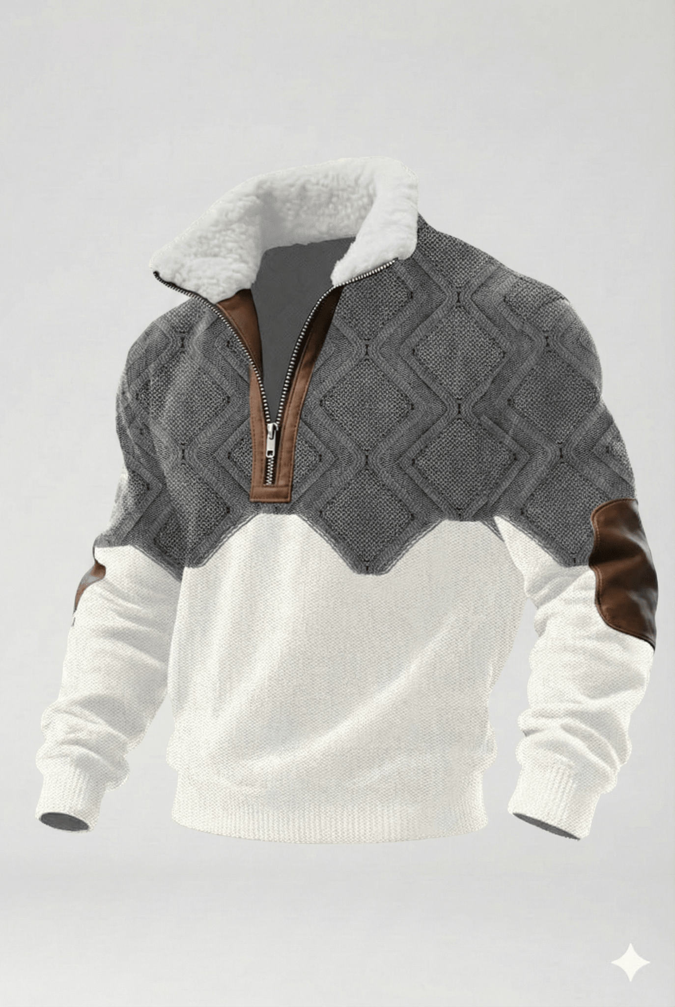 MANUEL ™ | SUETER CON CREMALLERA, CUELLO ALTO Y FORRO - Street Atelier