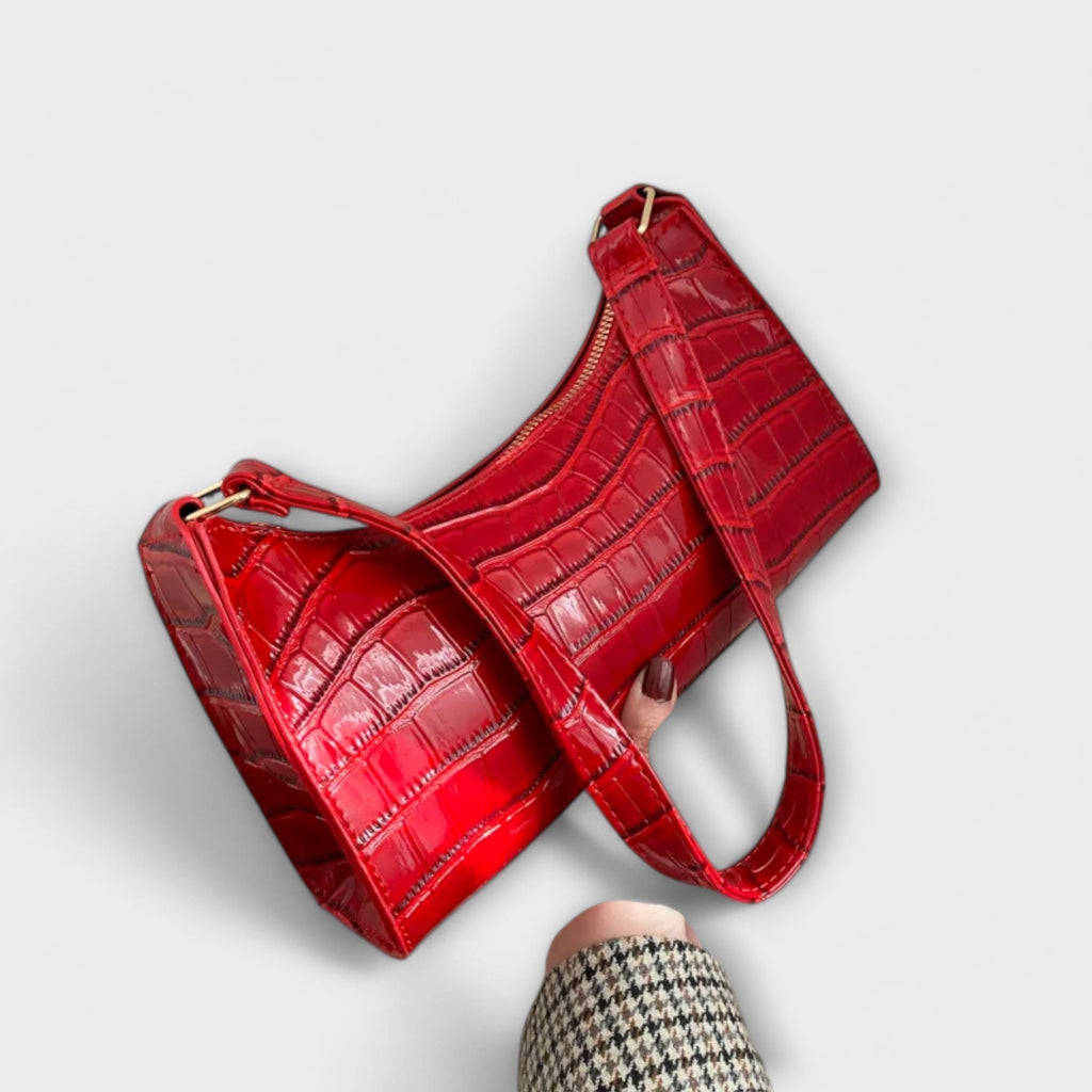 Gabriela | Bolso de cuero brillante - Inés Atelier