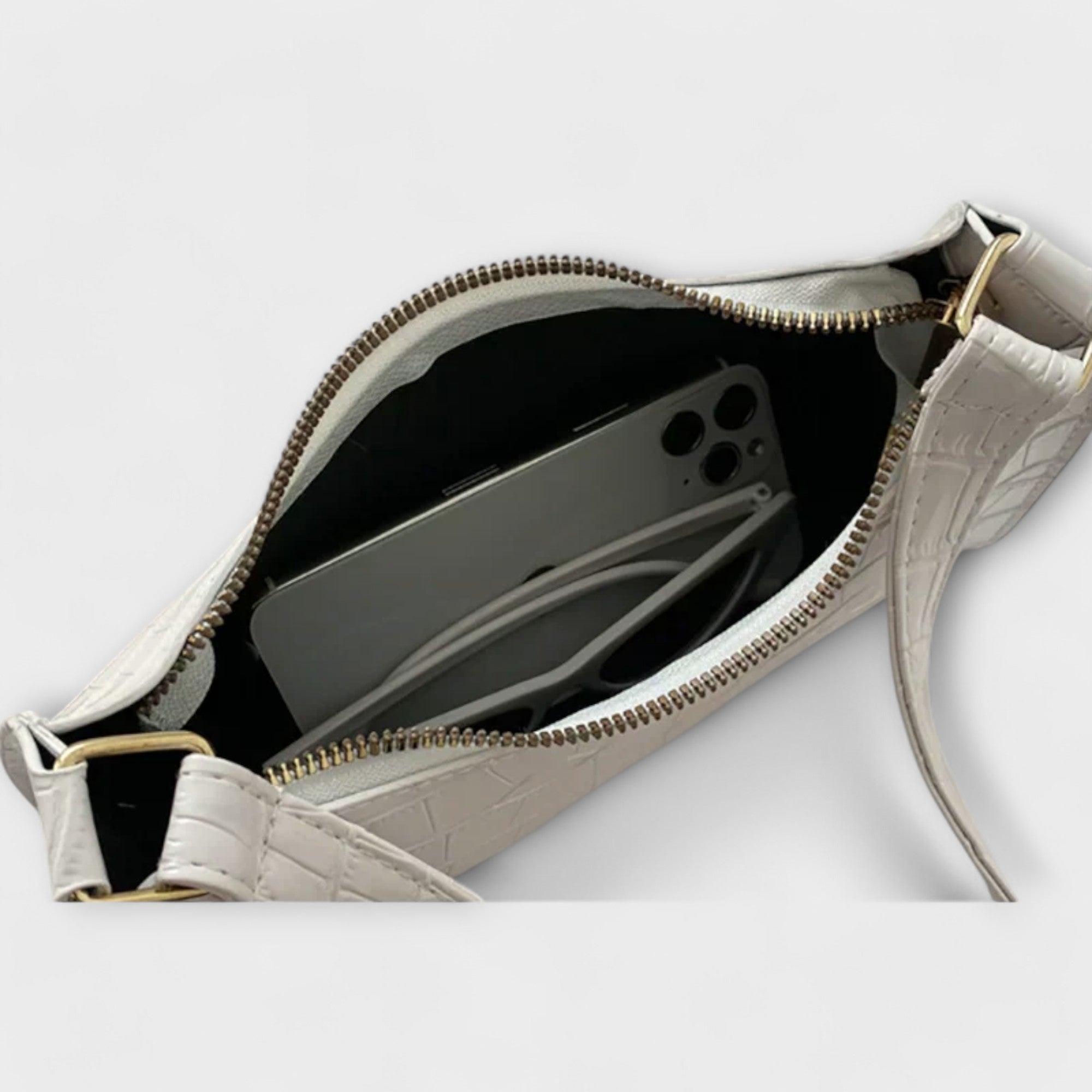 Gabriela | Bolso de cuero brillante - Inés Atelier