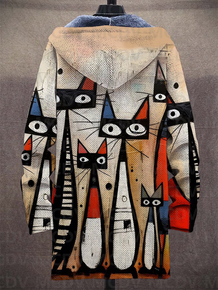 Nilo | Cárdigan artístico de lujo con cremallera. - Inés Atelier