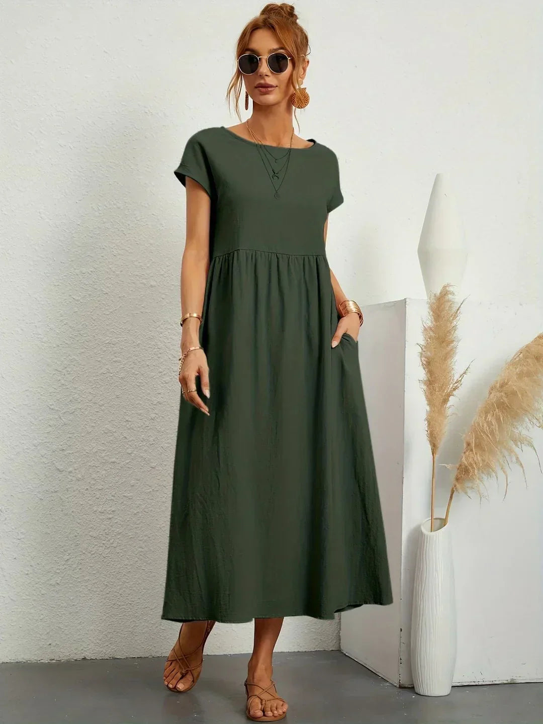 Beatriz | Vestido midi fluido de elegancia atemporal