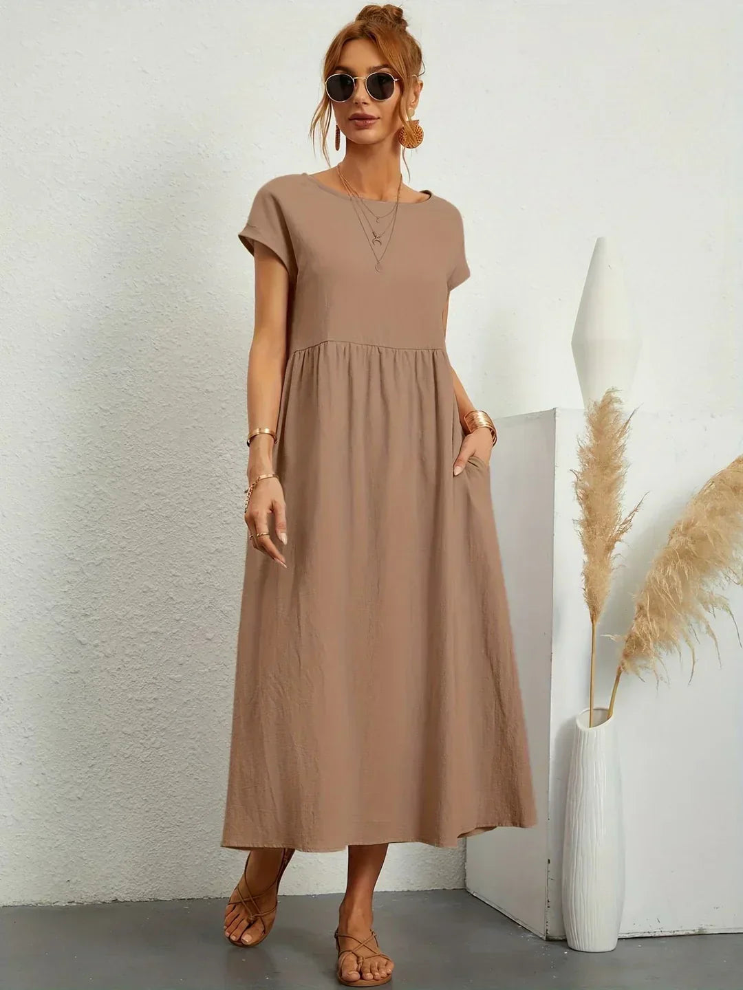 Beatriz | Vestido midi fluido de elegancia atemporal