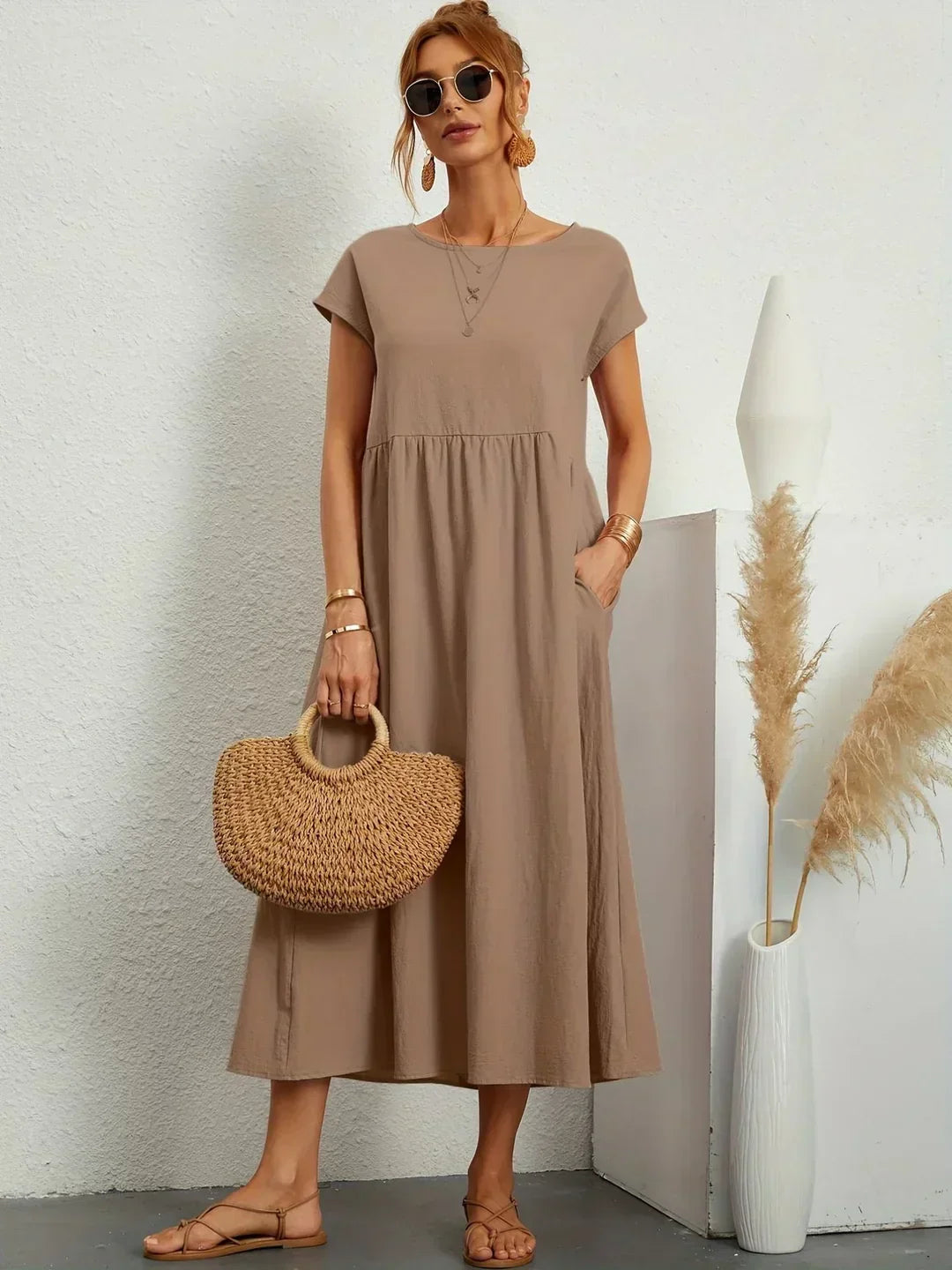 Beatriz | Vestido midi fluido de elegancia atemporal