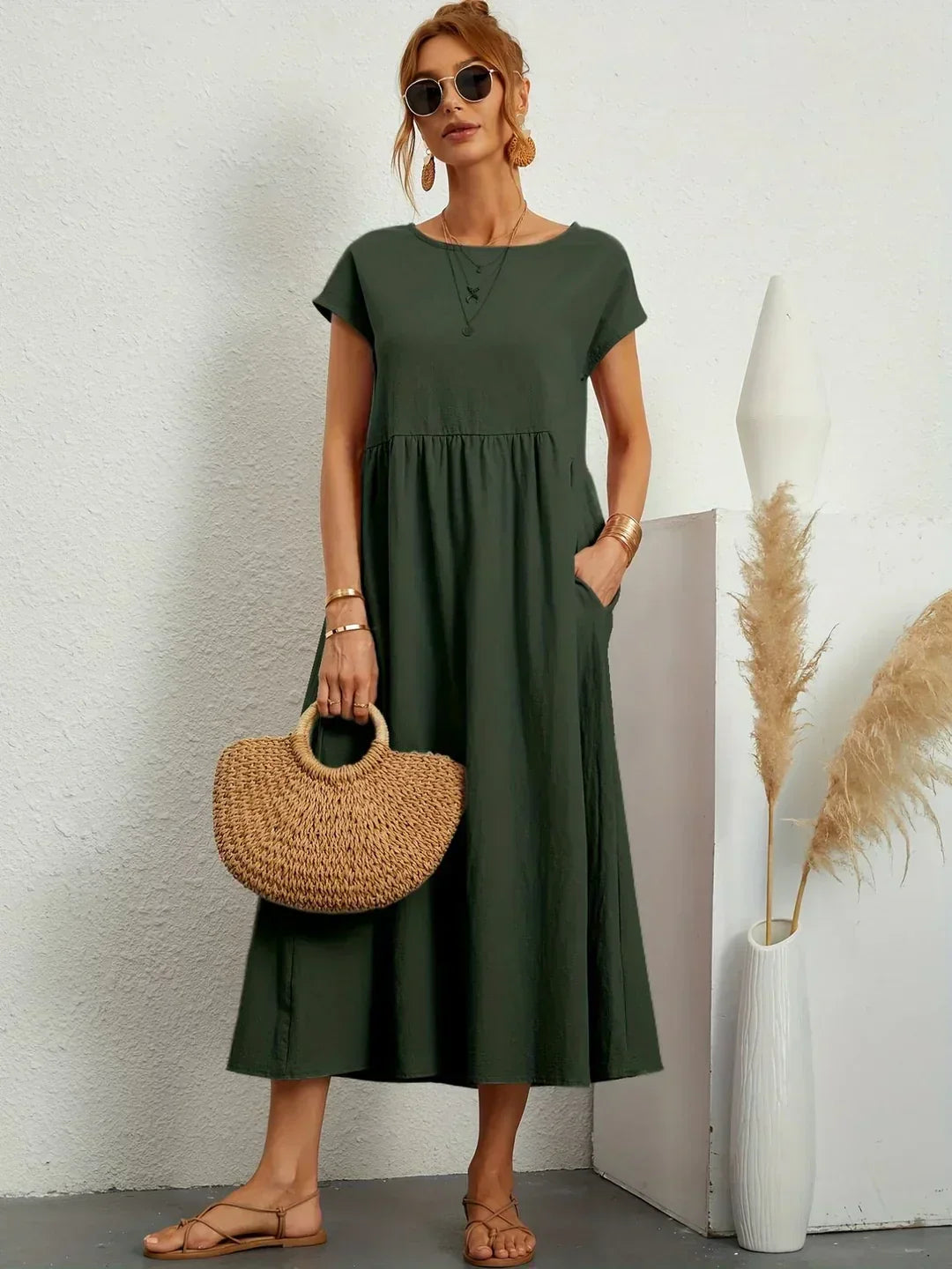 Beatriz | Vestido midi fluido de elegancia atemporal