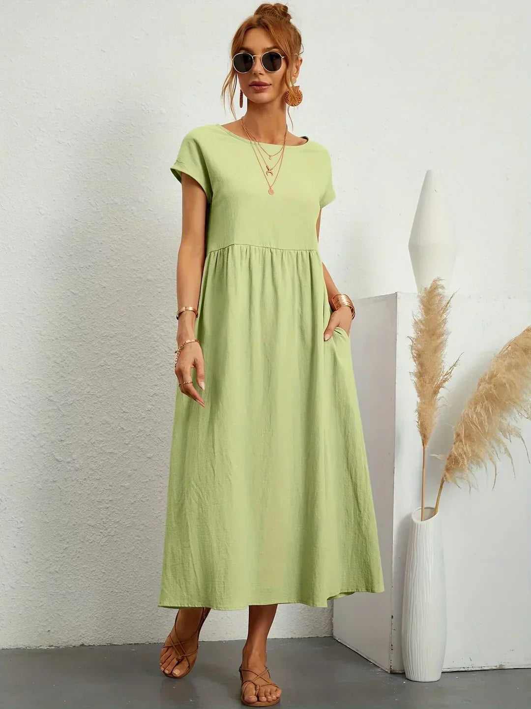 Beatriz | Vestido midi fluido de elegancia atemporal