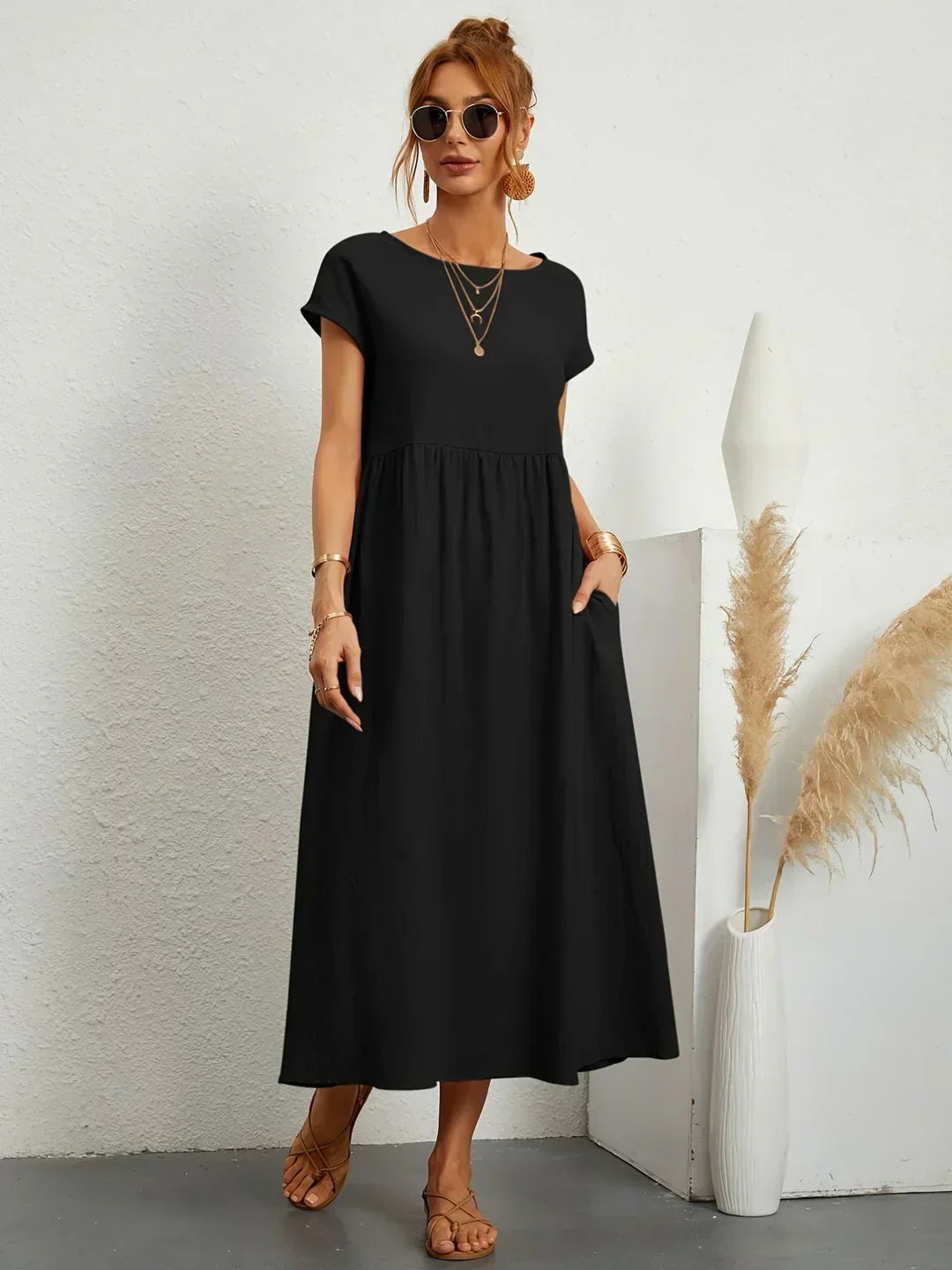 Beatriz | Vestido midi fluido de elegancia atemporal