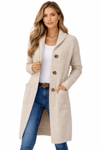 Naiara | Chaqueta de punto larga - Street Atelier