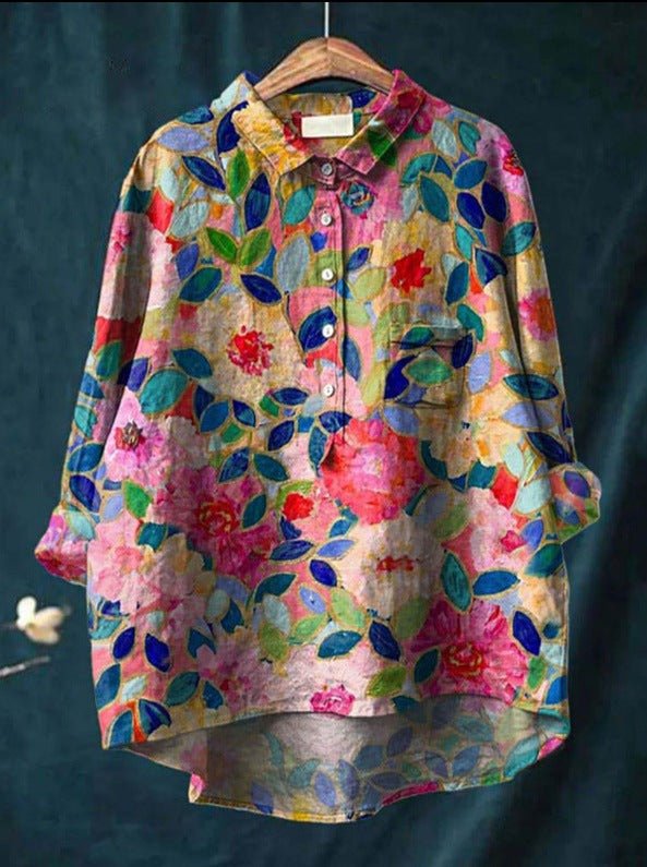 Alba | Blusa vintage al estilo francés - Inés Atelier