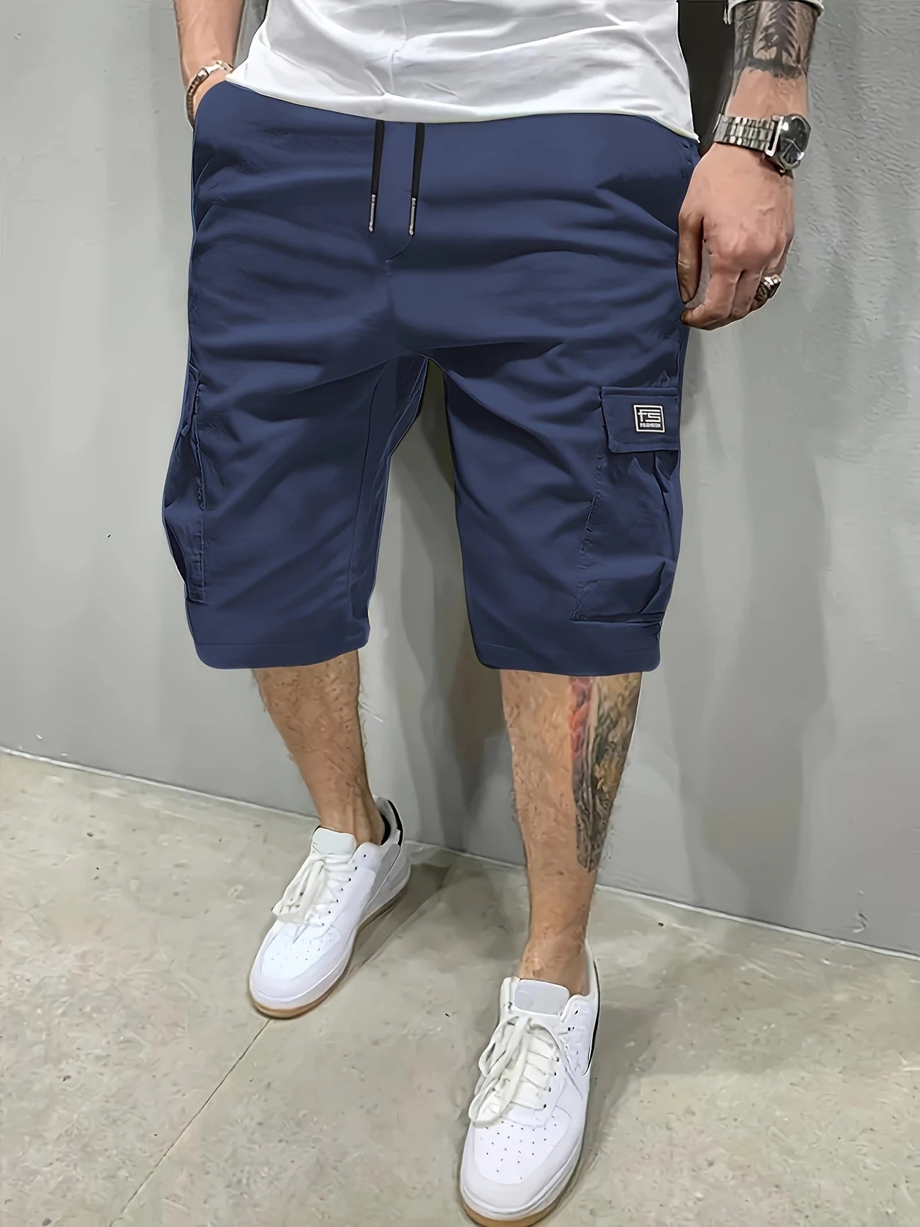 Hadriel | Pantalones cortos cargo para hombre