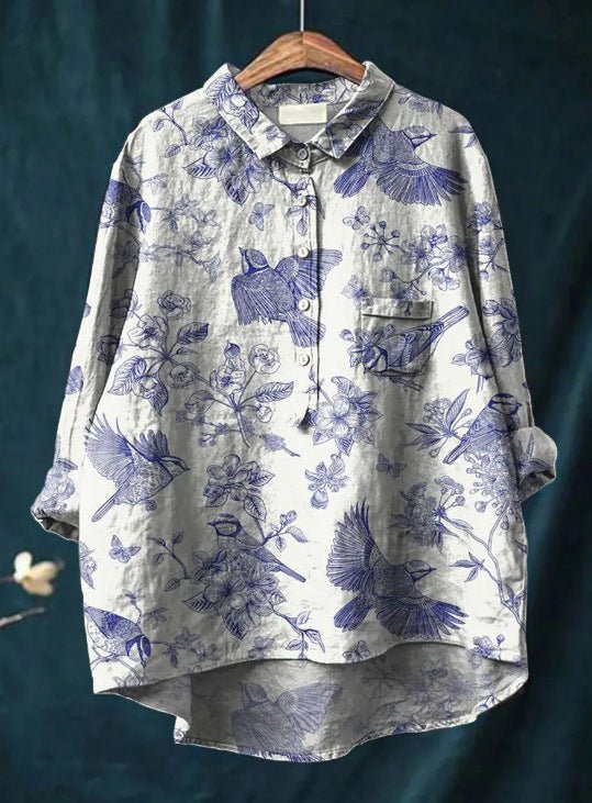 Alba | Blusa vintage al estilo francés - Inés Atelier