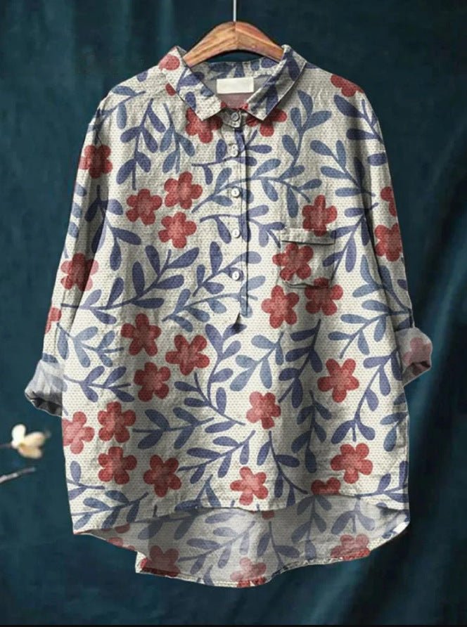 Alba | Blusa vintage al estilo francés - Inés Atelier