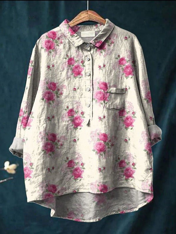 Alba | Blusa vintage al estilo francés - Inés Atelier