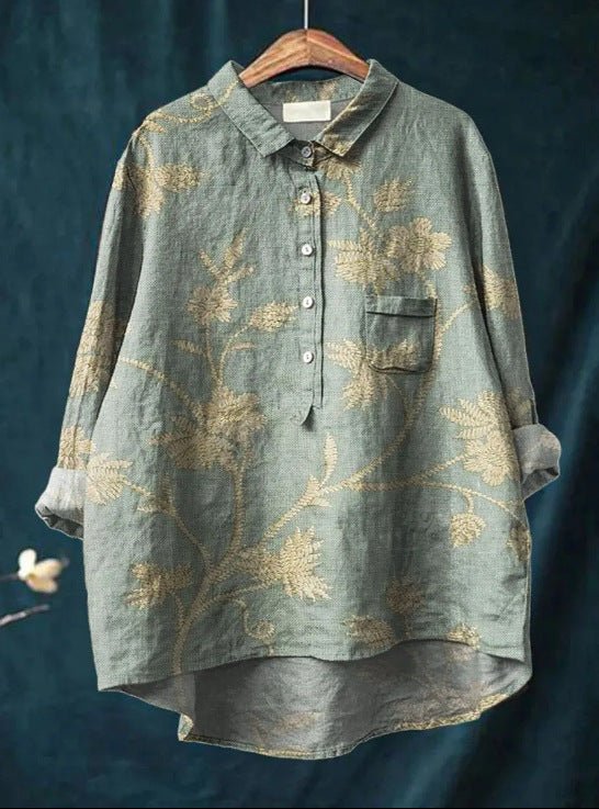 Alba | Blusa vintage al estilo francés - Inés Atelier