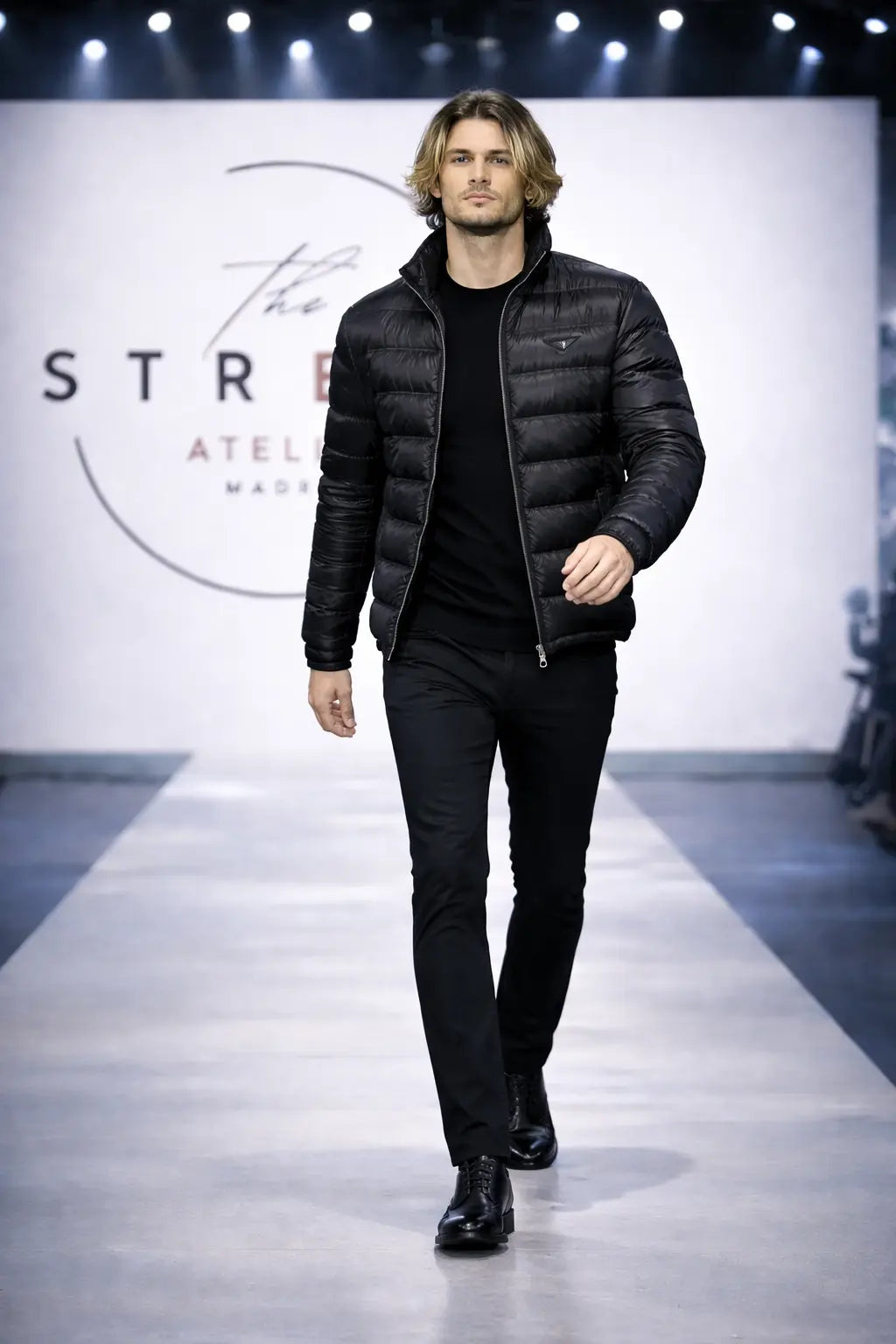 Otto | Chaqueta de plumas negra