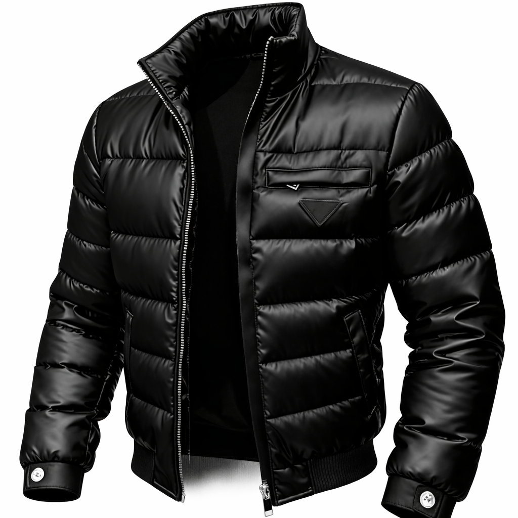 Otto | Chaqueta de plumas negra