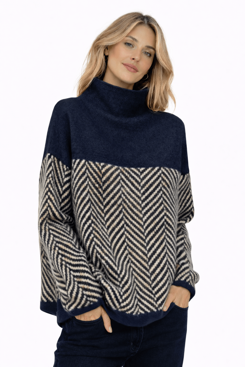Paula | Jersey de punto en espiga - Street Atelier