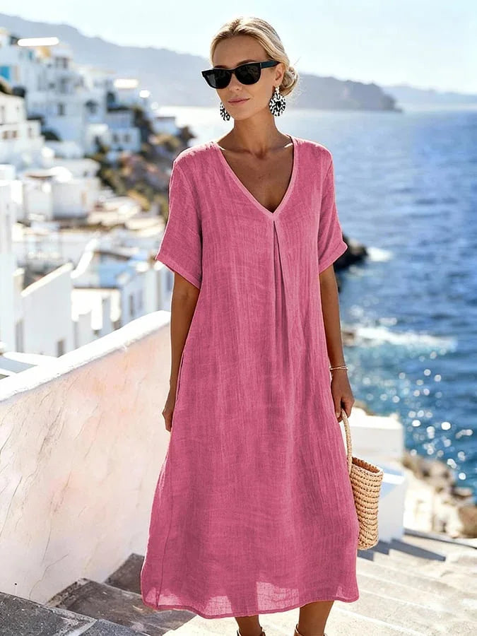 Pilar | Vestido largo holgado