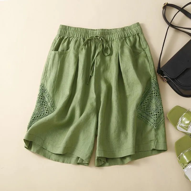 Uma | Bermudas de Lino - Inés Atelier