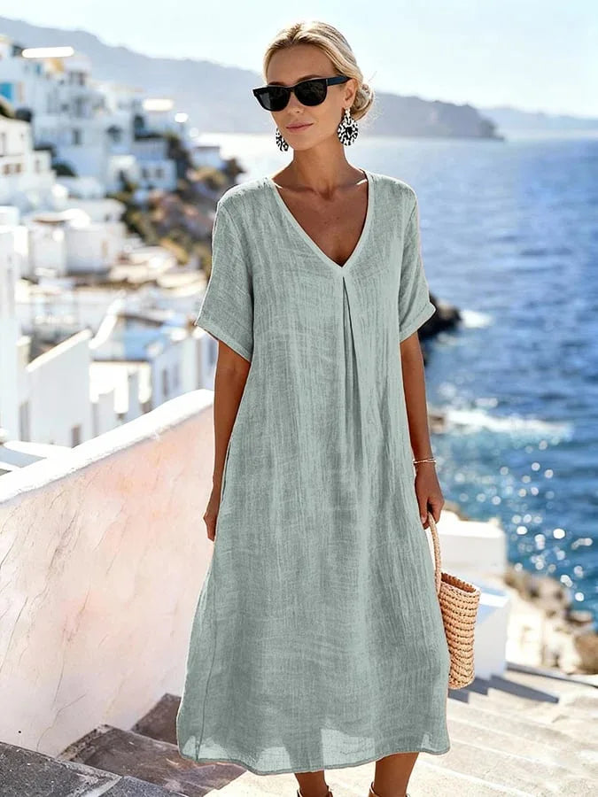 Pilar | Vestido largo holgado