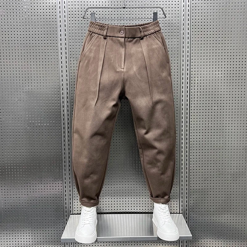 Hugo | Pantalones Elegantes Jaspeados - Inés Atelier