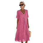 Pilar | Vestido largo holgado