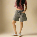 Quira | Bermudas con Cinturón de Cuerda - Inés Atelier