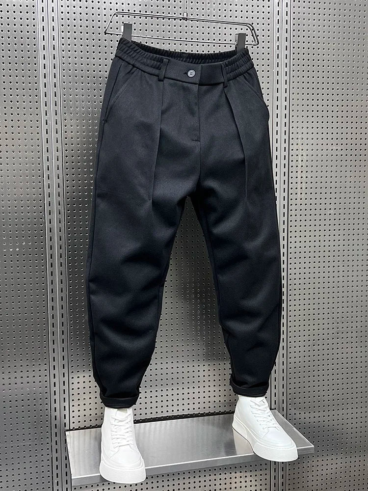 Hugo | Pantalones Elegantes Jaspeados - Inés Atelier