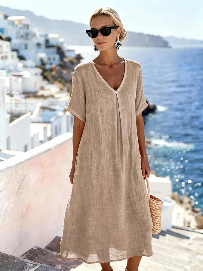 Pilar | Vestido largo holgado