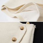 Oriana | Falda corta con Botones - Inés Atelier