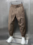 Hugo | Pantalones Elegantes Jaspeados - Inés Atelier