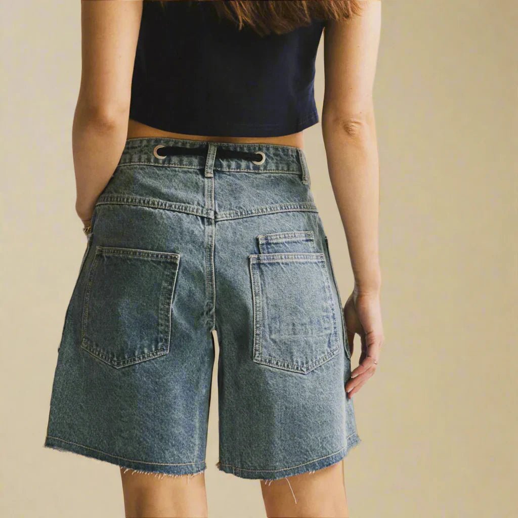 Quira | Bermudas con Cinturón de Cuerda - Inés Atelier