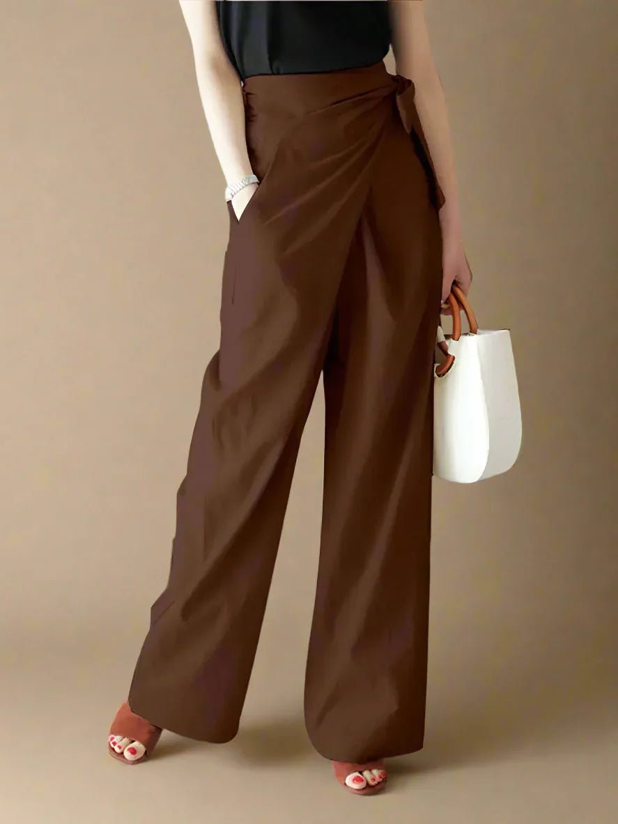 Manuela | Pantalón Drapeado - Inés Atelier