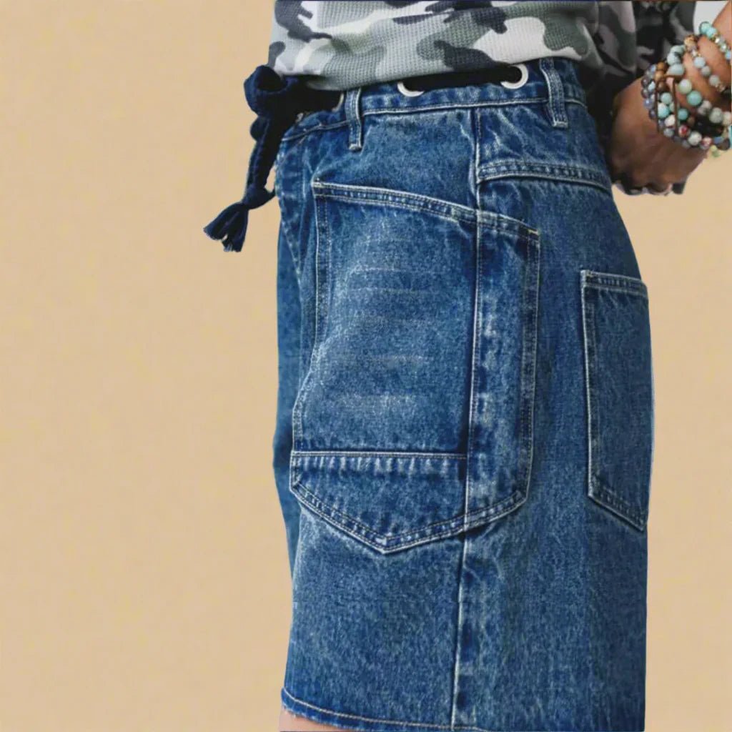 Quira | Bermudas con Cinturón de Cuerda - Inés Atelier