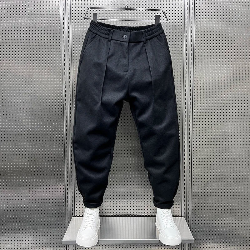 Hugo | Pantalones Elegantes Jaspeados - Inés Atelier