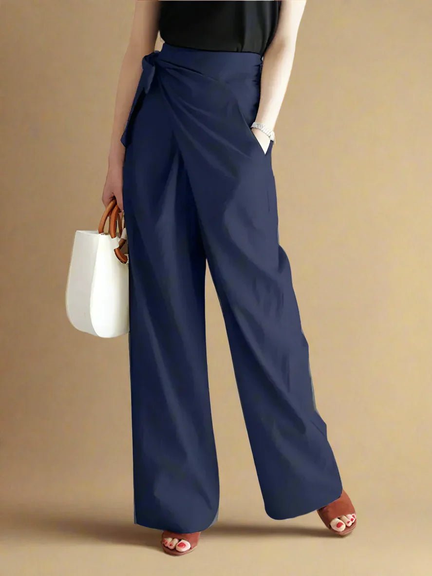Manuela | Pantalón Drapeado - Inés Atelier
