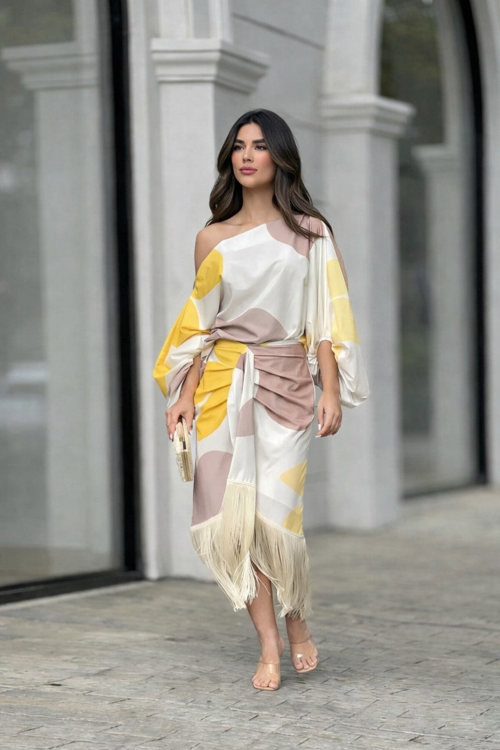 Telma | Conjunto dos piezas con flecos