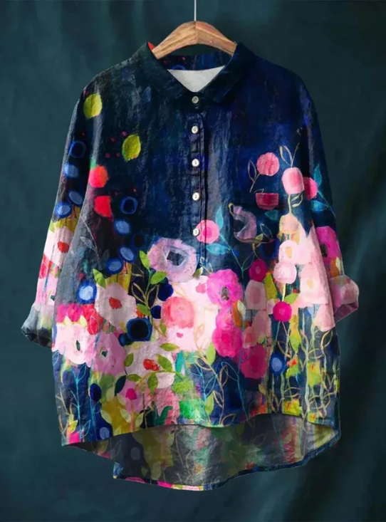 Alba | Blusa vintage al estilo francés - Inés Atelier