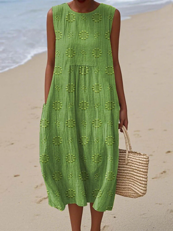 Aria | Vestido midi Bordado