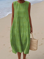 Aria | Vestido midi Bordado