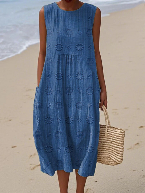 Aria | Vestido midi Bordado