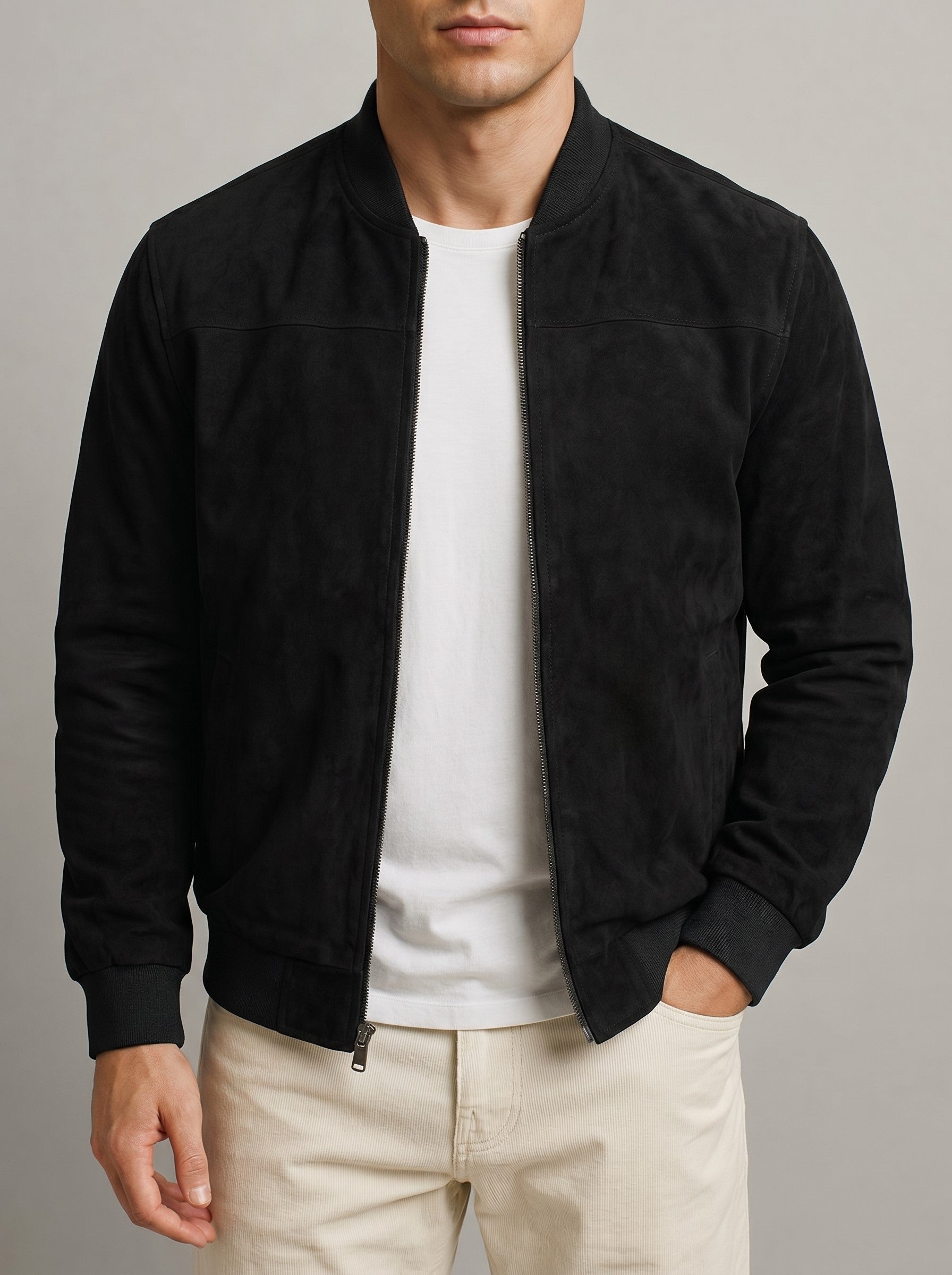 Viggo | Chaqueta imitación de ante para Hombre
