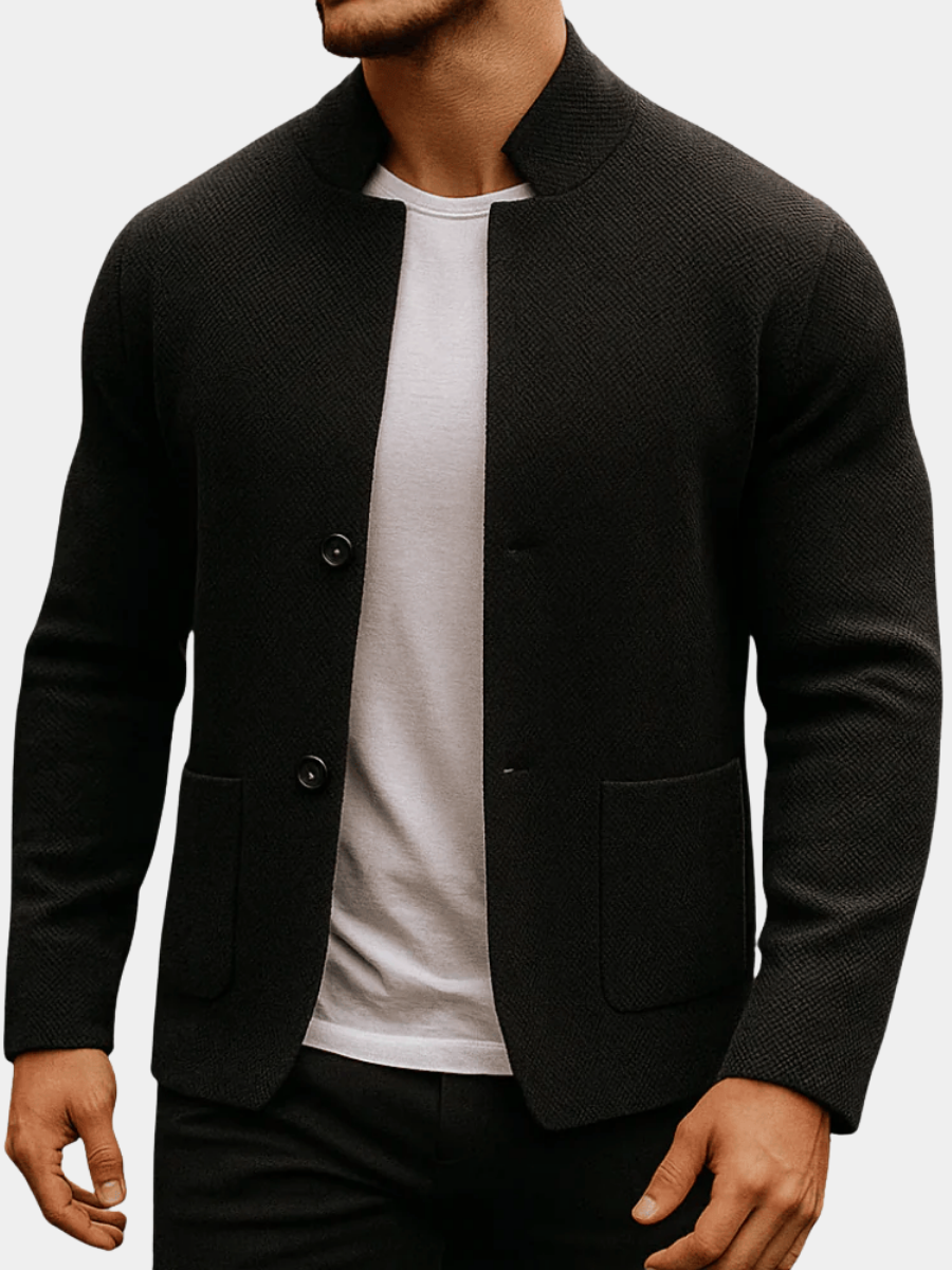 Enzo | CHAQUETA DE PUNTO TEXTURIZADO PARA HOMBRE