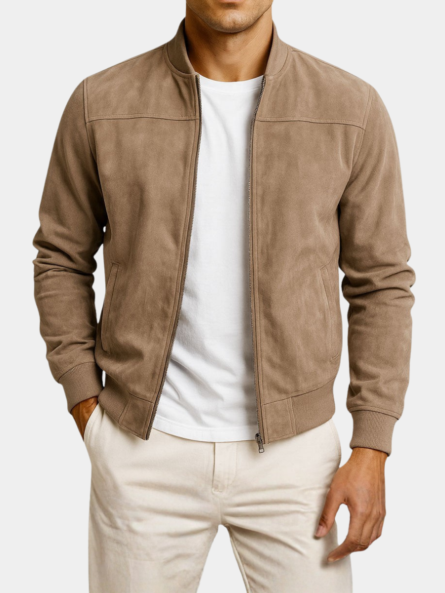 Viggo | Chaqueta imitación de ante para Hombre
