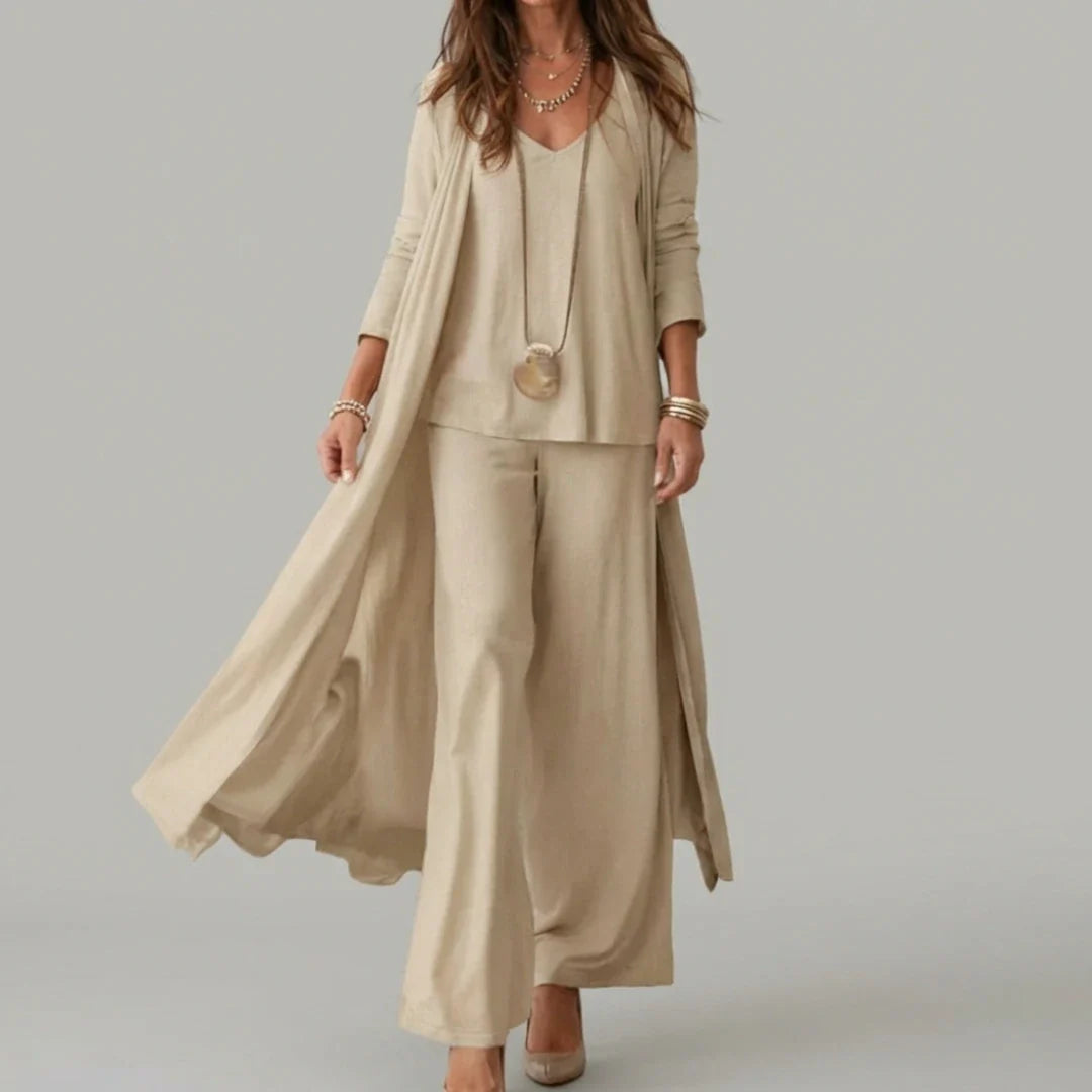 Cristina | Conjunto elegante de 3 piezas