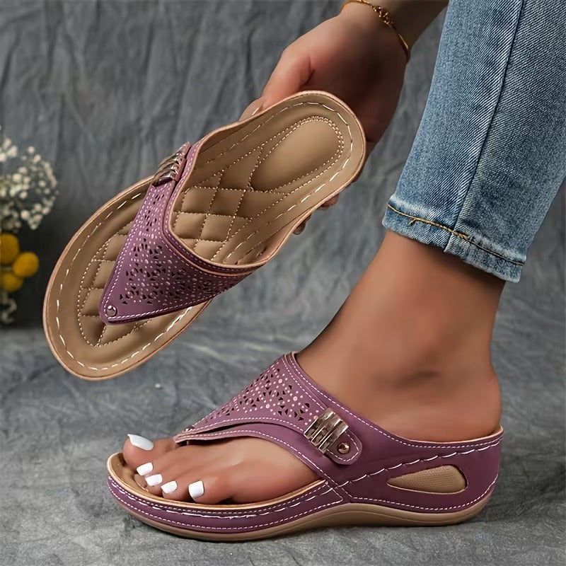 Alhelí | Sandalias con cuña: comodidad y sujeción